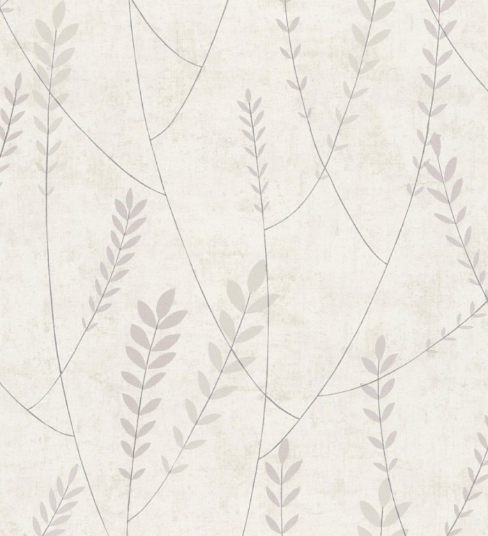 Papel pintado espigas estilo nórdico fondo estuco suave beige neutro claro - Laurel Breezy 684939