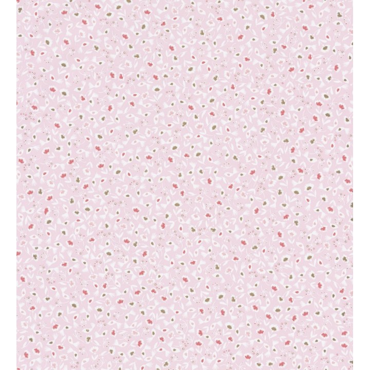 Papel pintado manchas pequeñas fondo rosa - Summer Blossom 126680