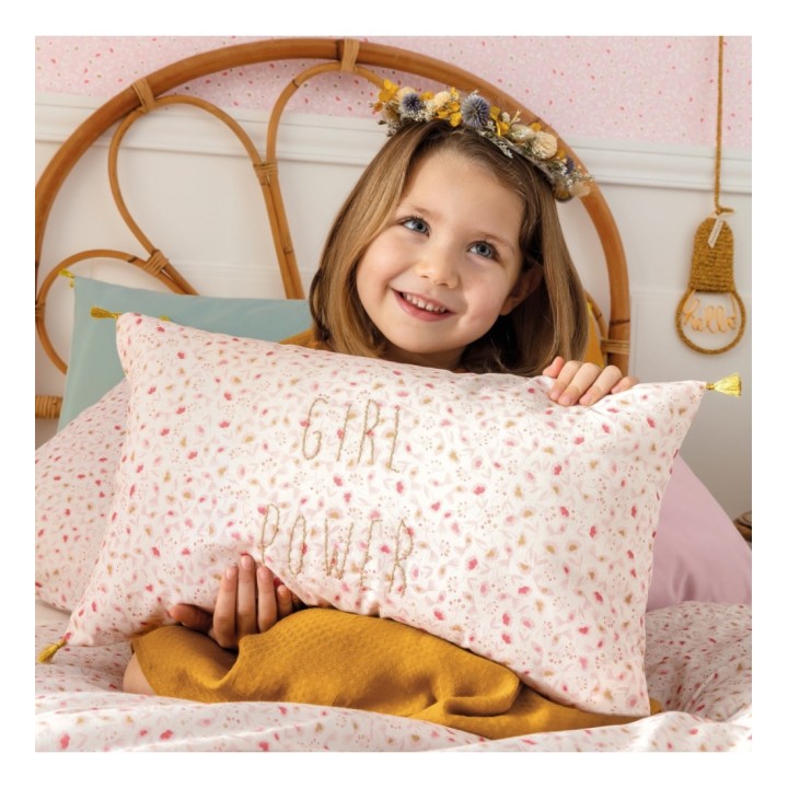 Papel pintado manchas pequeñas fondo rosa - Summer Blossom 126680