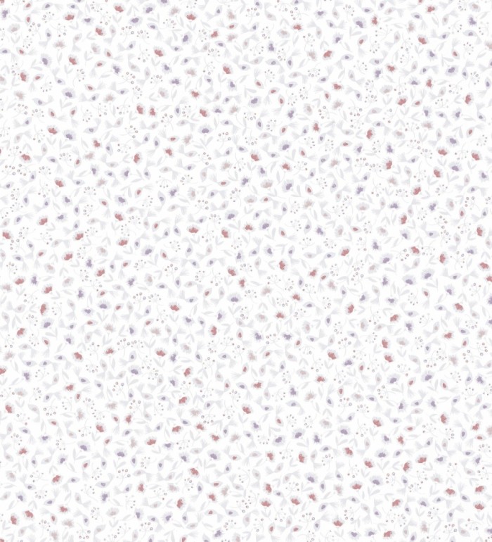 Papel pintado manchas pequeñas fondo blanco - Summer Blossom 126681