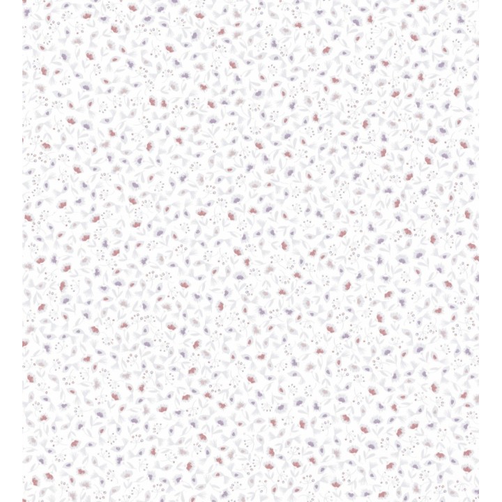 Papel pintado manchas pequeñas fondo blanco - Summer Blossom 126681