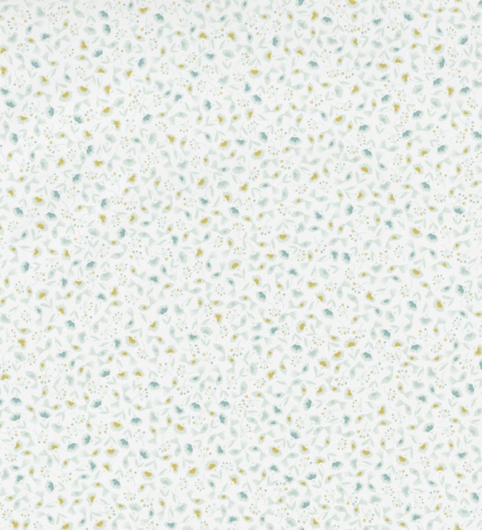 Papel pintado manchas verde y azul - Summer Blossom 126682