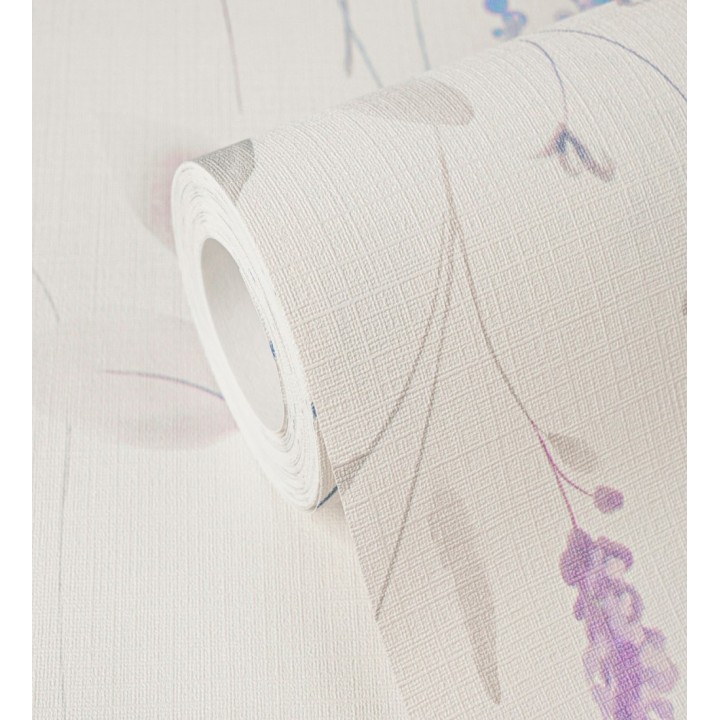 Papel pintado flores silvestres vintage en acuarela fondo texturizado - Sora Painted 684989