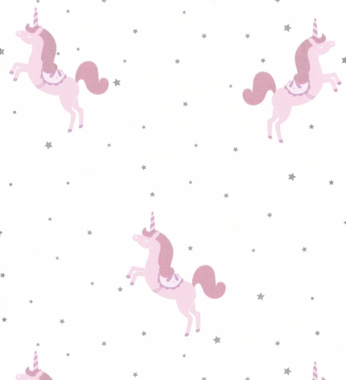 Papel pintado infantil de unicornios - Candy Unicorns 126689
