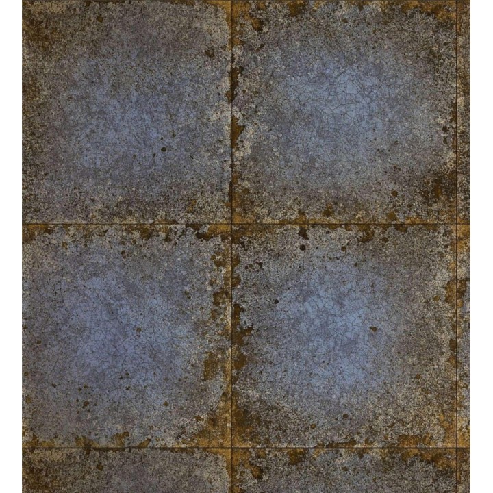 Papel pintado de baldosas de piedra envejecido estilo vintage natural - Varanasi Archaic 685079