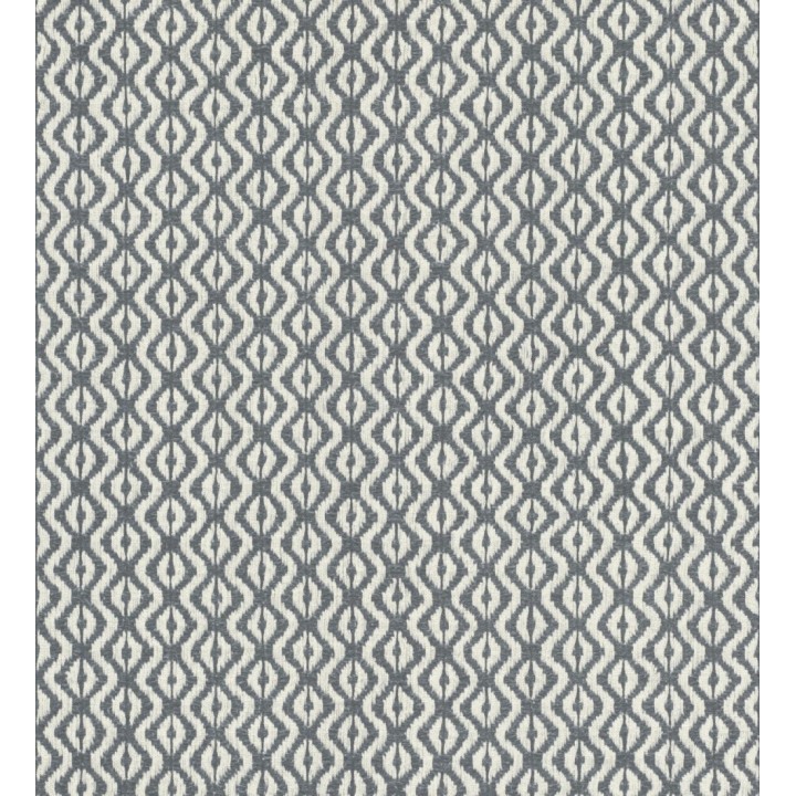 Papel pintado telar de mali lino azul textura ancestral - Agra Woven 685094