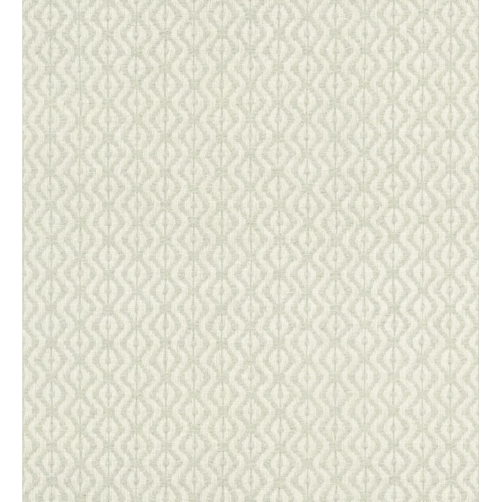 Papel pintado telar de mali lino verdoso textura ancestral - Agra Woven 685098