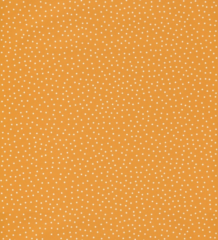 Papel pintado lunares pequeños fondo naranja - Ruby Dots 126712