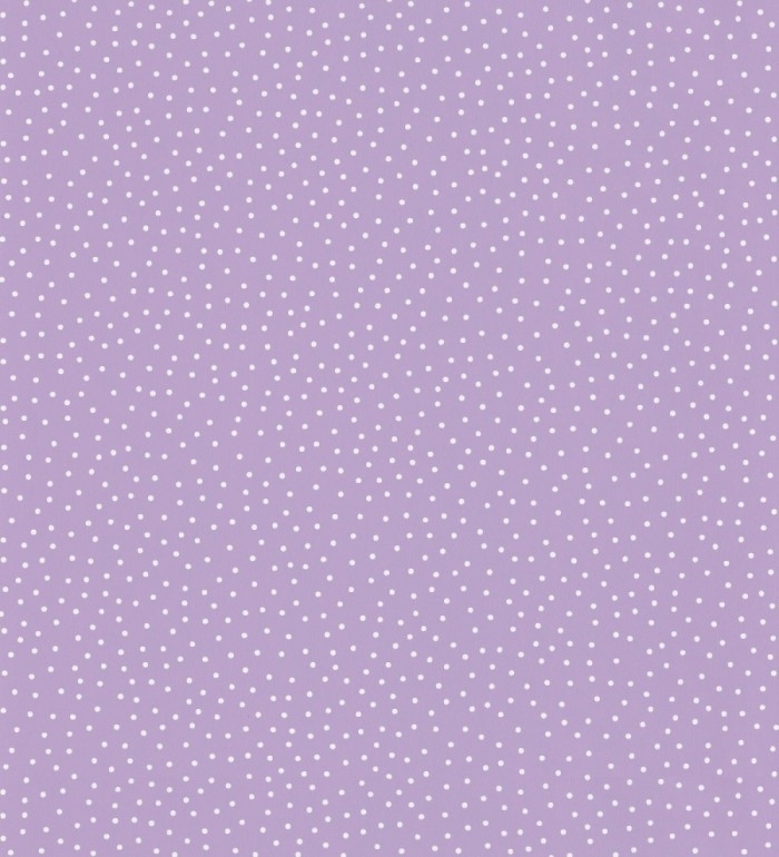 Papel pintado lunares pequeños fondo morado - Ruby Dots 126714