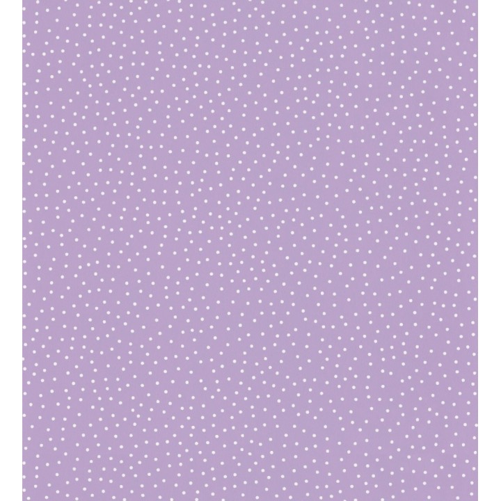 Papel pintado lunares pequeños fondo morado - Ruby Dots 126714