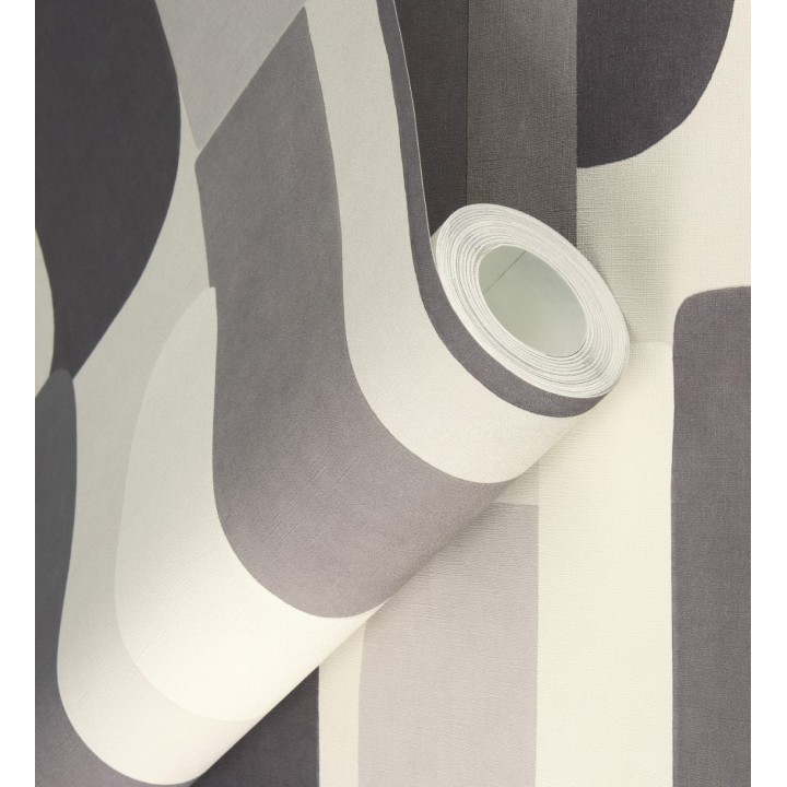 Papel pintado composición geométrica de vanguardia fondo texturizado - Century Balanced 685136