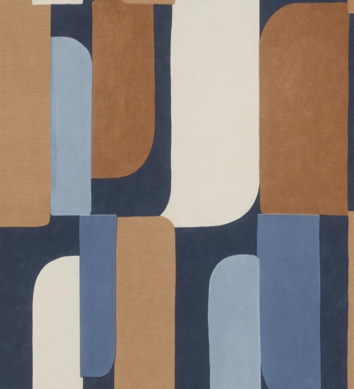 Papel pintado composición geométrica de vanguardia fondo texturizado - Century Balanced 685137