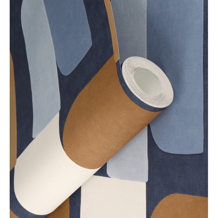 Papel pintado composición geométrica de vanguardia fondo texturizado - Century Balanced 685137