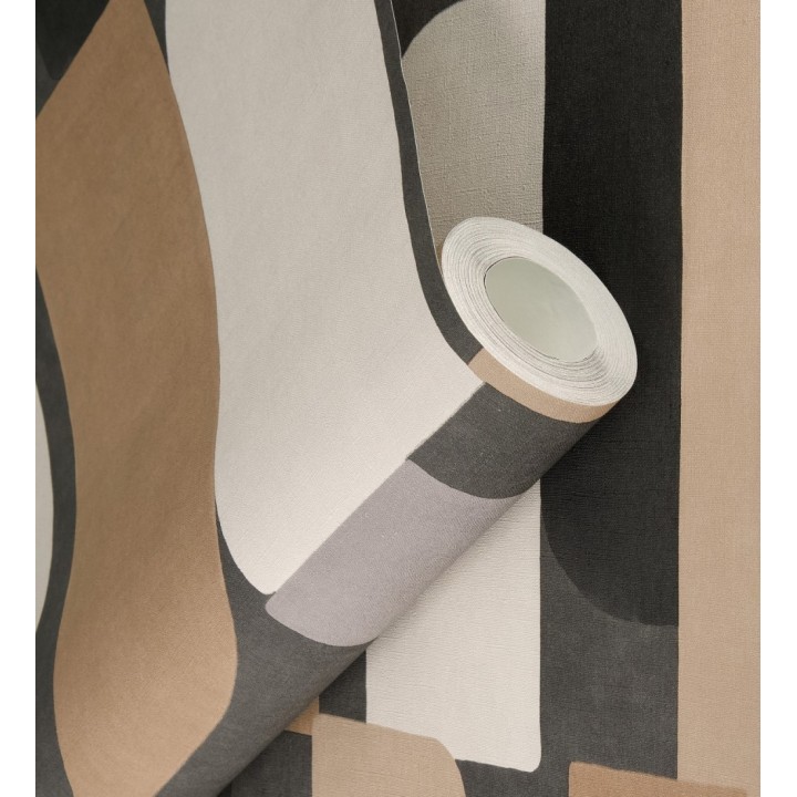 Papel pintado composición geométrica de vanguardia fondo texturizado - Century Balanced 685139