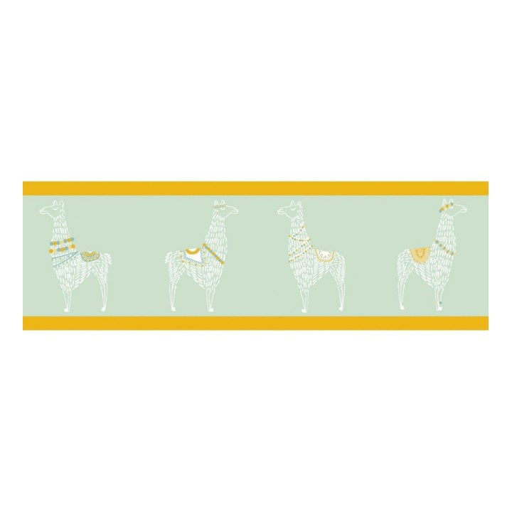 Cenefa infantil llamas - Mama Llama 126723