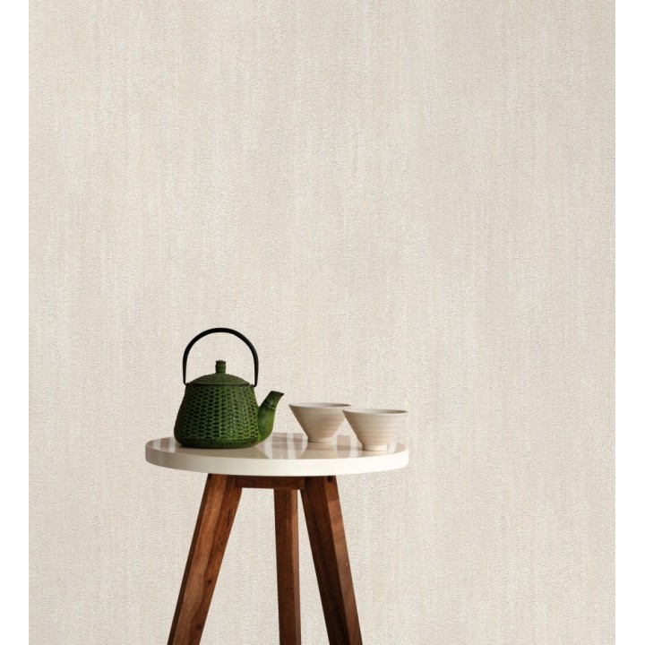 Papel pintado estuco cal efecto arenoso beige - Stucco Denim 685152