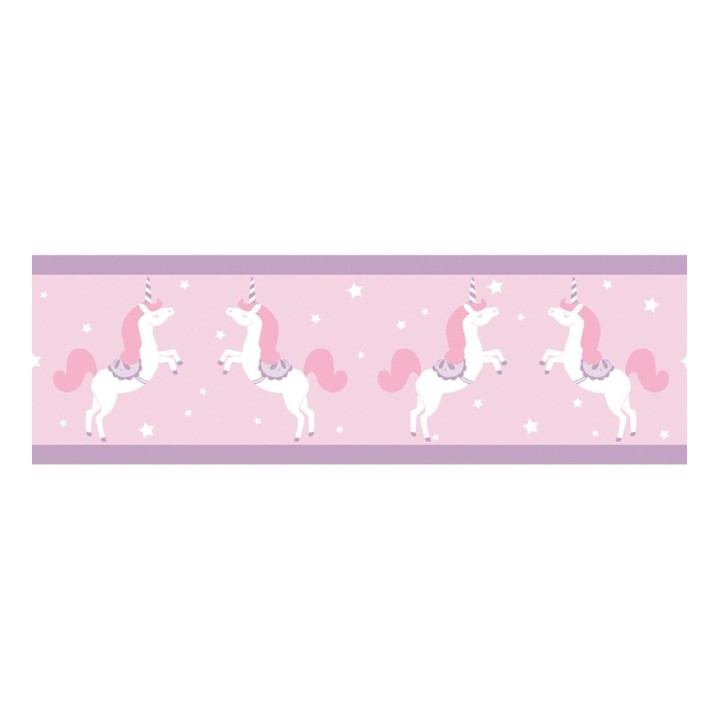 Cenefa infantil de unicornios - Candy Unicorns 126728