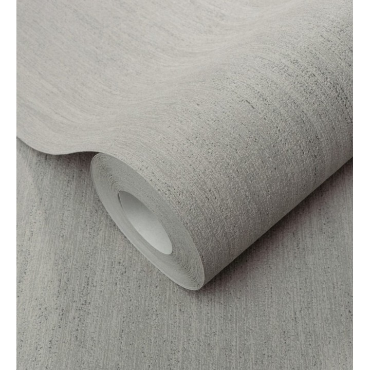 Papel pintado estuco cal efecto arenoso gris zinc - Stucco Denim 685157