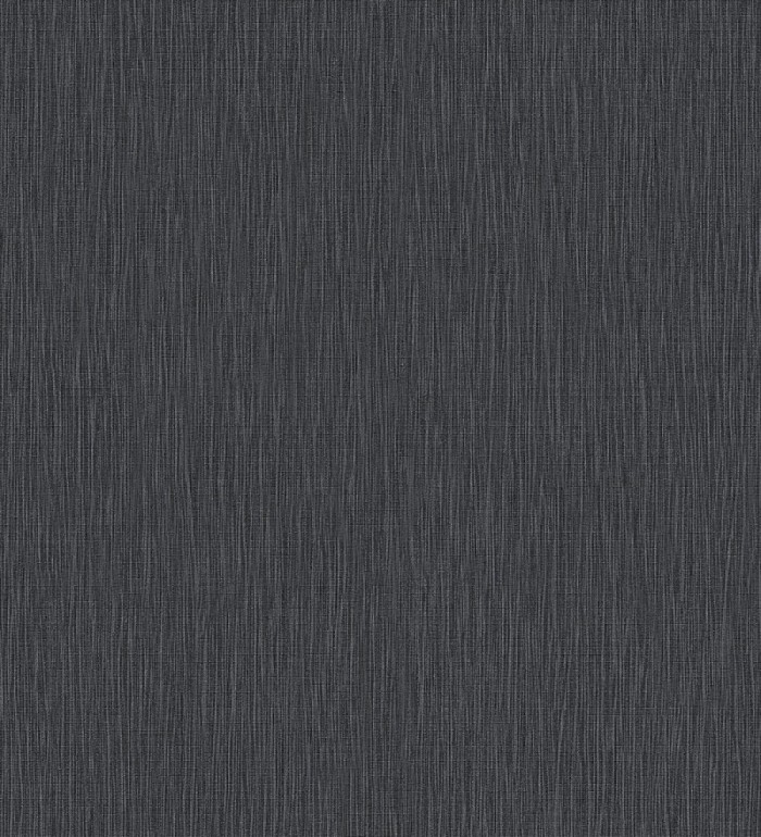 Papel pintado efecto metalizado negro cepillado brillo sutil en relieve - Essen Brushed 685165