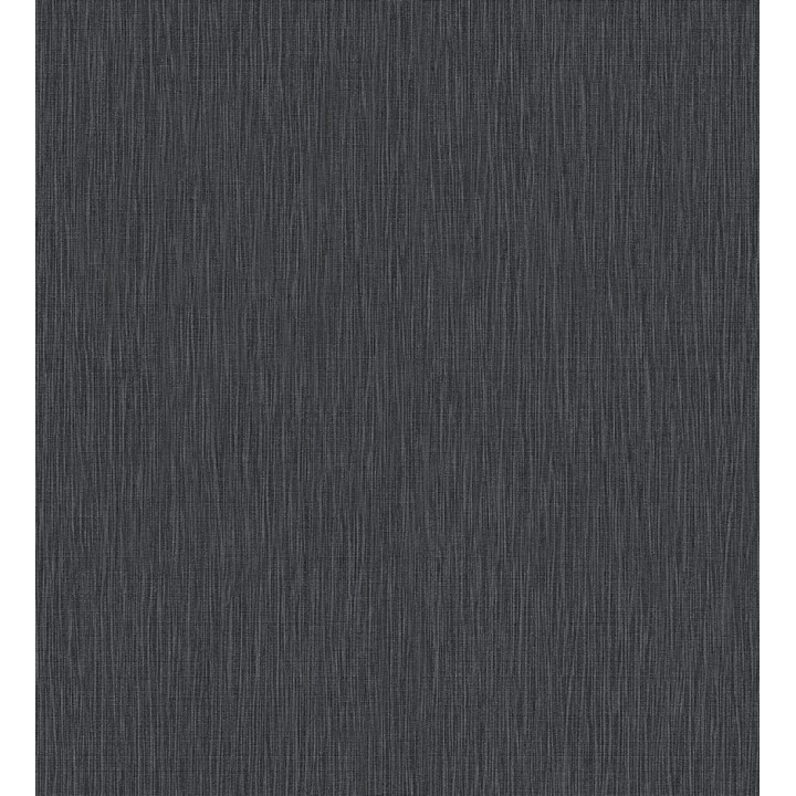 Papel pintado efecto metalizado negro cepillado brillo sutil en relieve - Essen Brushed 685165