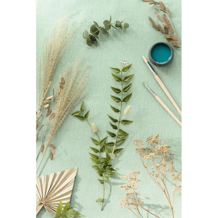 Papel pintado liso texturizado verde - Melvin Texture 126735