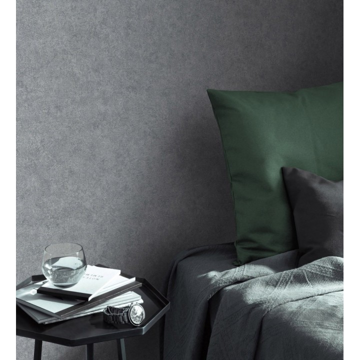 Papel pintado pizarra metalizada relieve diseño mineral - Etna Obsidian 685170