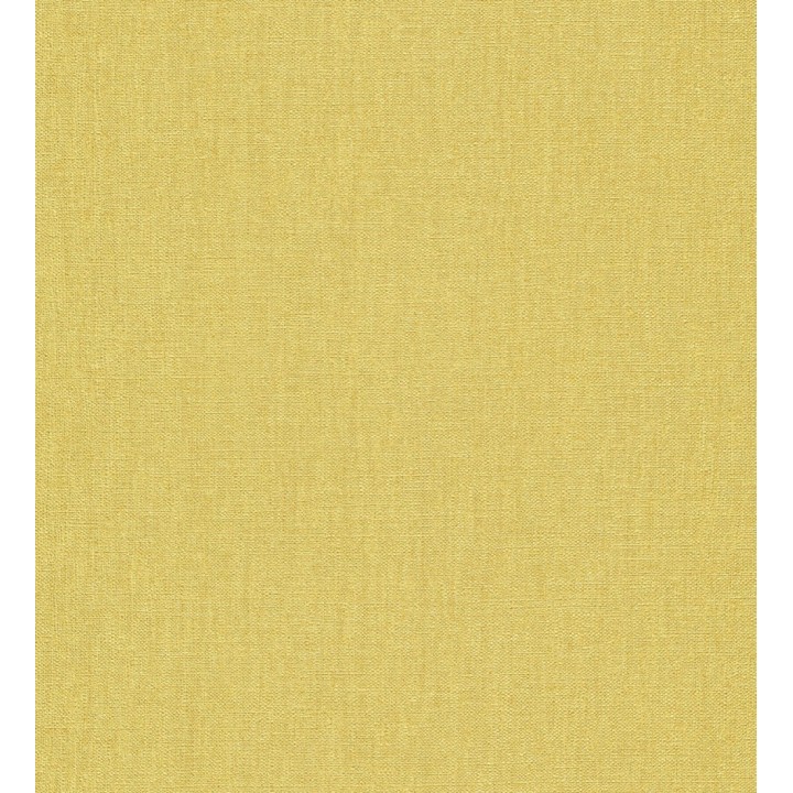 Papel pintado arpillera tono mostaza textil - Zanzibar Raffia 685179