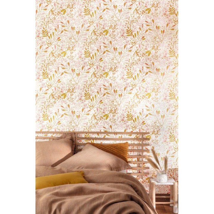 Papel pintado ramilletes de hojas - Elowen Forest 126749