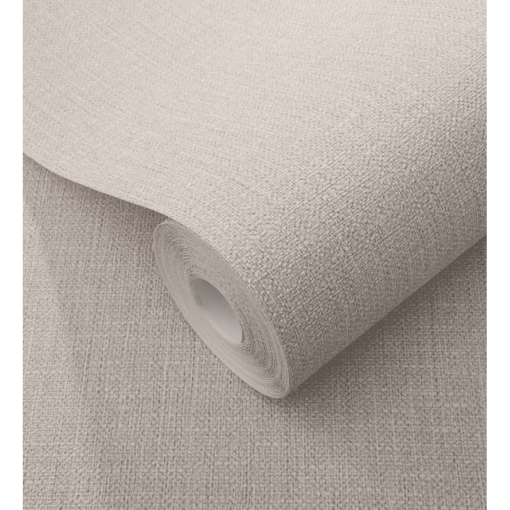 Papel pintado arpillera tono almendra textil - Zanzibar Raffia 685181