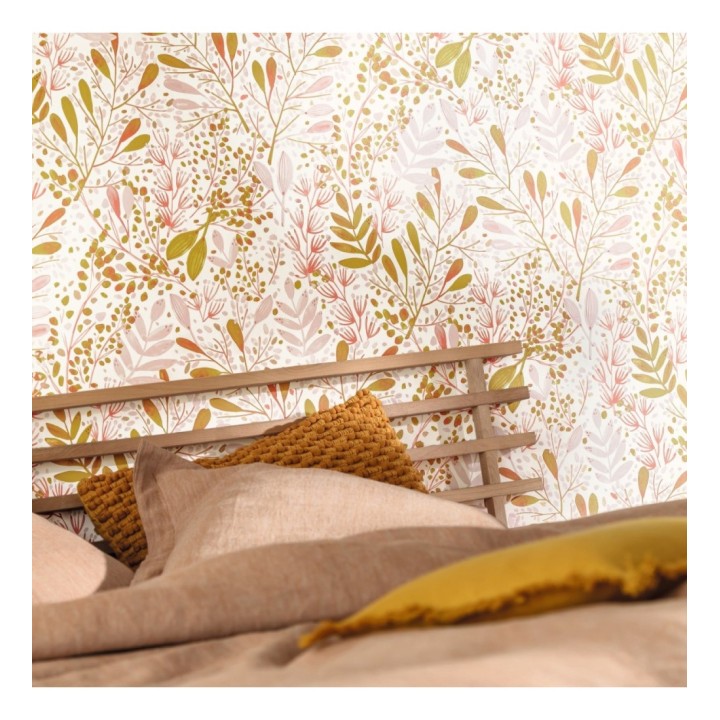 Papel pintado ramilletes de hojas - Elowen Forest 126749