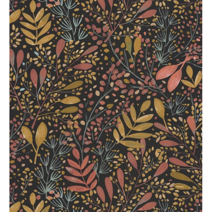 Papel pintado ramilletes de hojas - Elowen Forest 126750