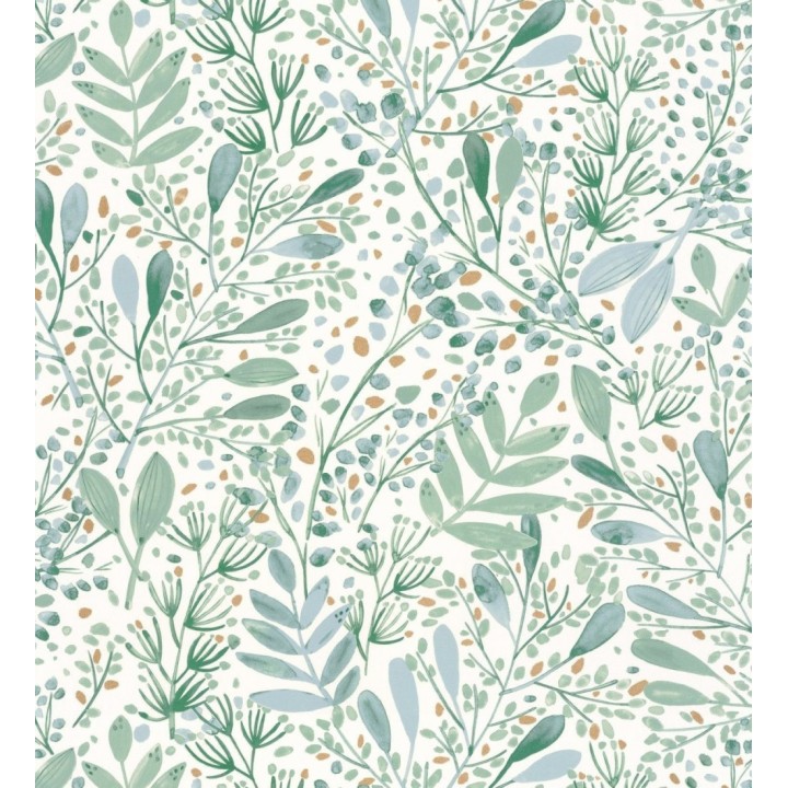 Papel pintado ramilletes de hojas - Elowen Forest 126751