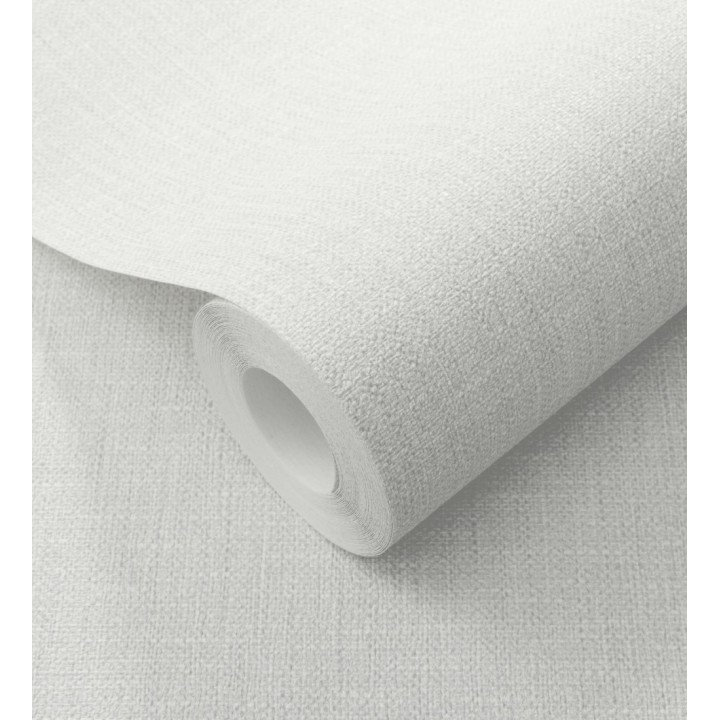 Papel pintado arpillera gris claro textil - Zanzibar Raffia 685191