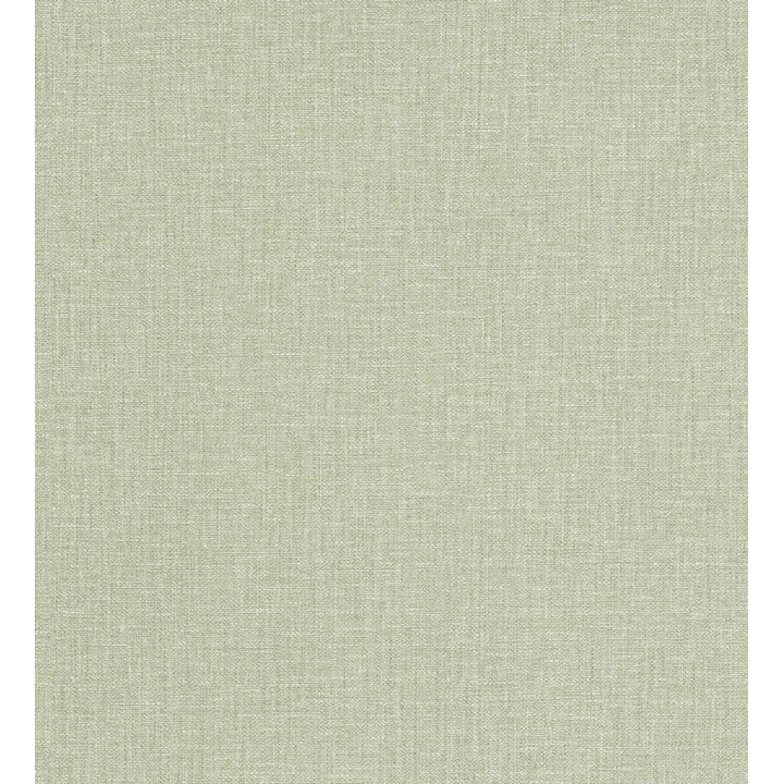 Papel pintado arpillera verde celadón textil - Zanzibar Raffia 685194