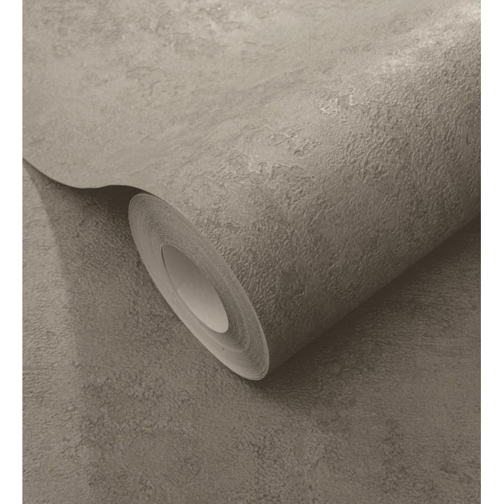 Papel pintado estuco gris arcilla relieve mineral - Rodes Weathered 685204