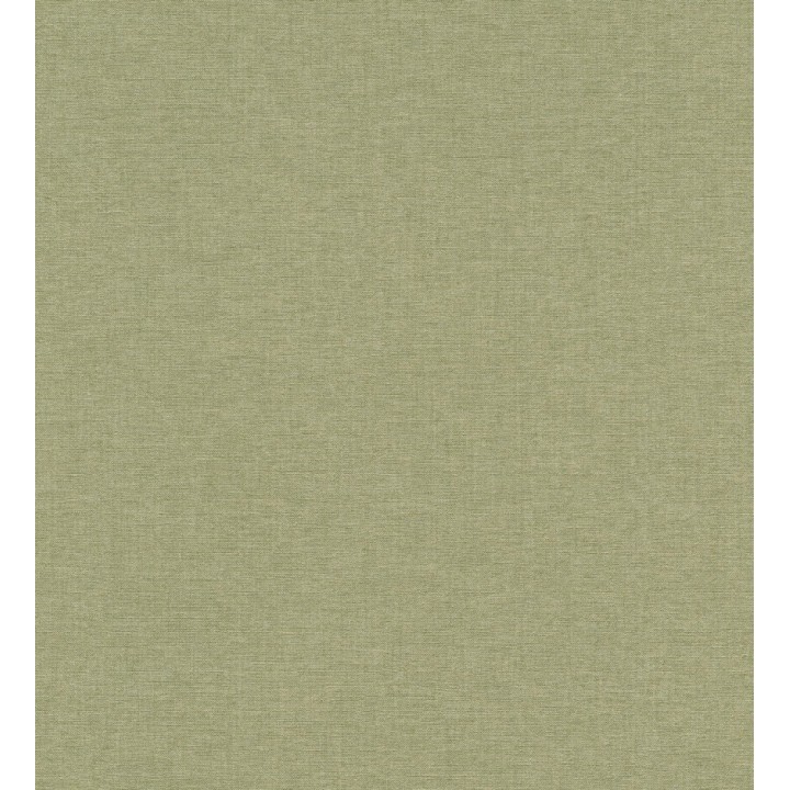 Papel pintado hilos de lino verde musgo - Andine Weave 685210