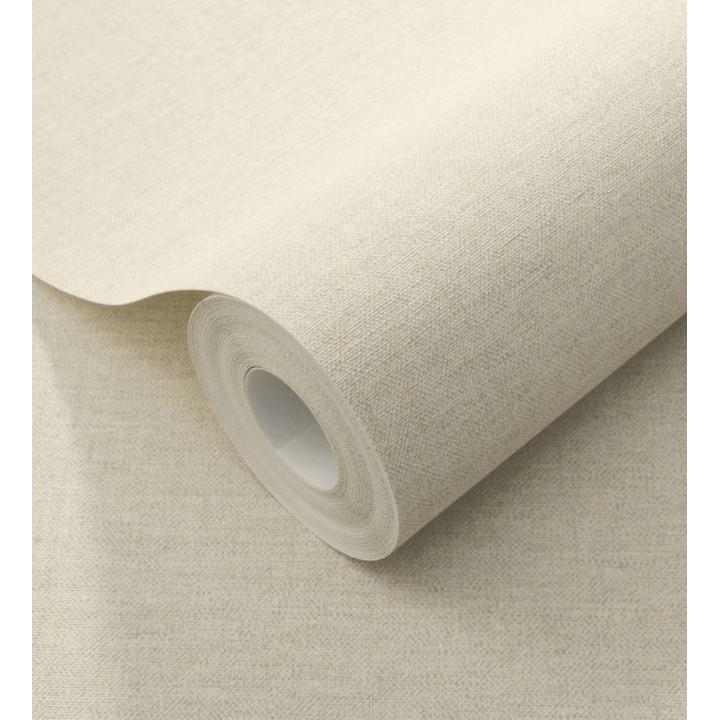 Papel pintado hilos de lino tonos beige - Andine Weave 685221