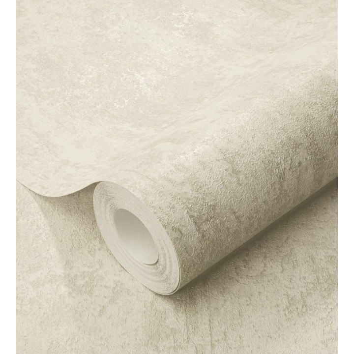 Papel pintado mineral pátina metálica tono arena mate  - Calgary Steel 685224