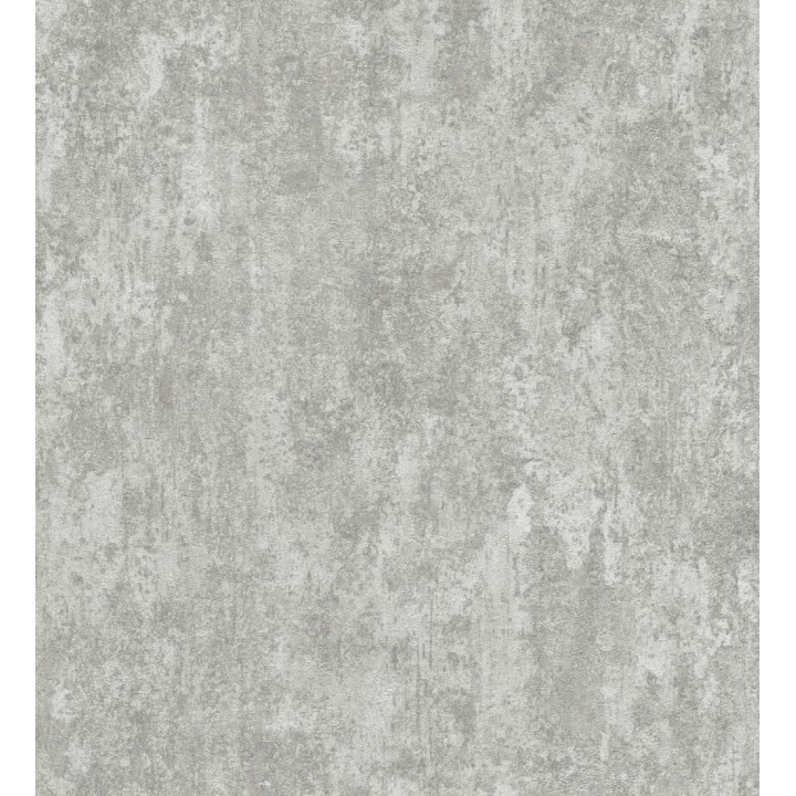 Papel pintado mineral pátina metálica acero fondo gris cemento  - Calgary Steel 685230