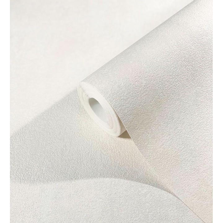 Papel pintado microcemento blanco roto estilo industrial - Mercer Clay 685232