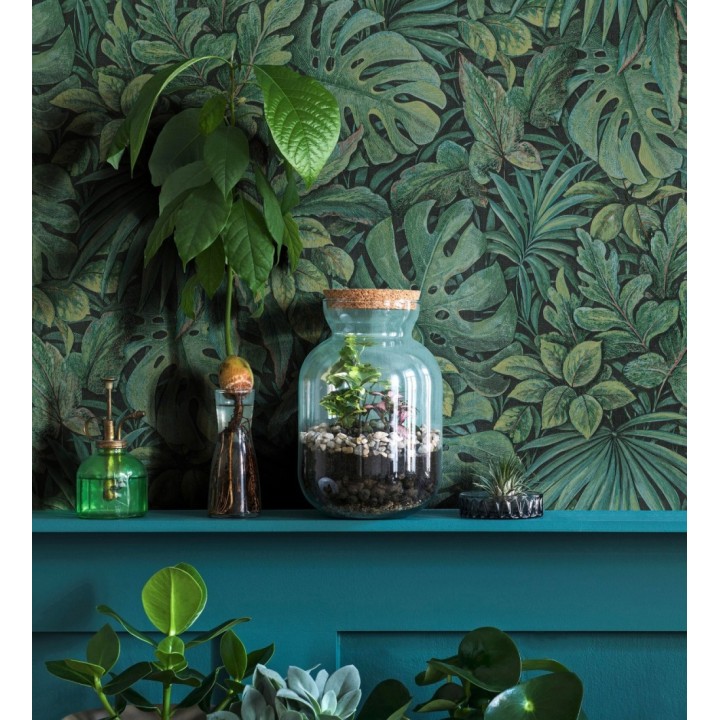 Papel pintado de plantas tropicales estilo tropical vintage - Soho Foliage 685234