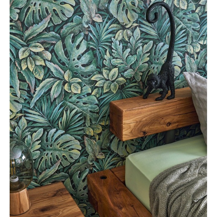 Papel pintado de plantas tropicales estilo tropical vintage - Soho Foliage 685234