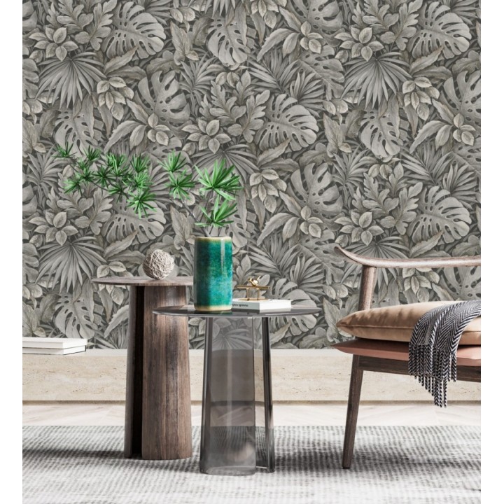 Papel pintado de plantas tropicales estilo tropical vintage - Soho Foliage 685235