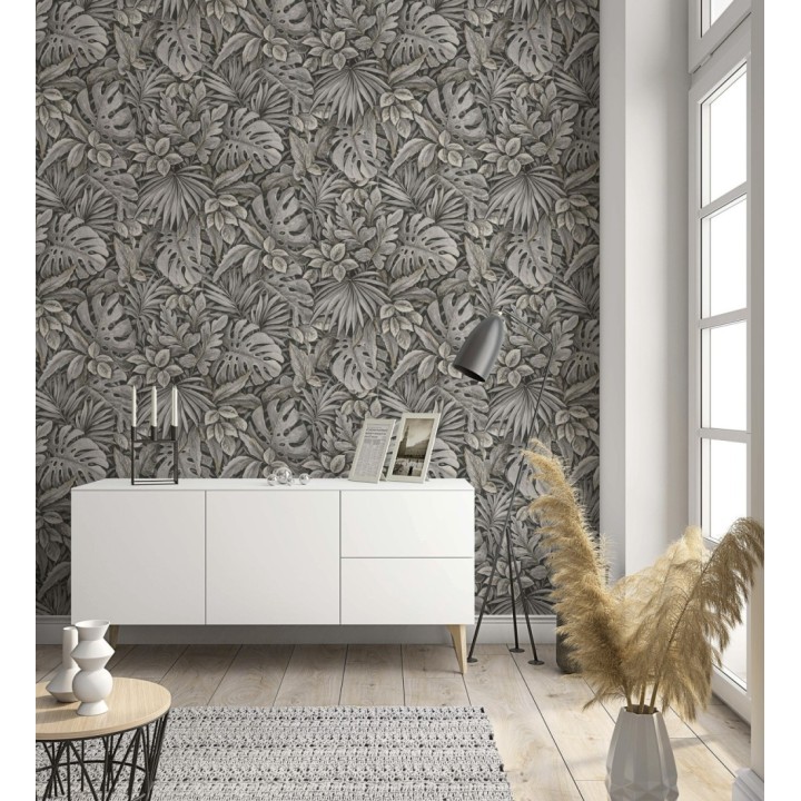 Papel pintado de plantas tropicales estilo tropical vintage - Soho Foliage 685235