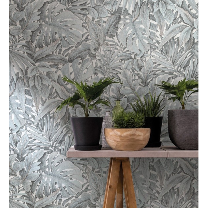 Papel pintado de plantas tropicales estilo tropical vintage - Soho Foliage 685236