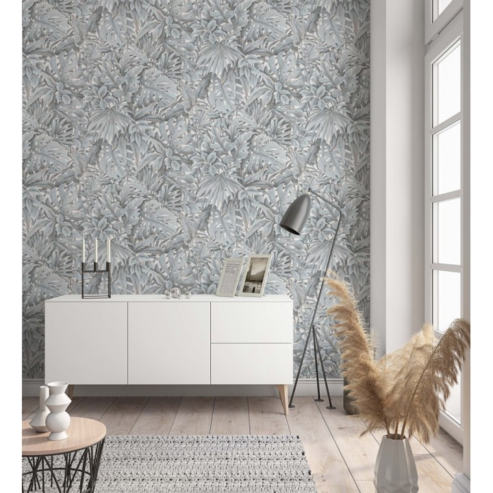 Papel pintado de plantas tropicales estilo tropical vintage - Soho Foliage 685236