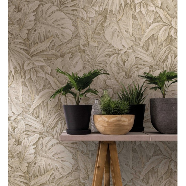 Papel pintado de plantas tropicales estilo tropical vintage - Soho Foliage 685237