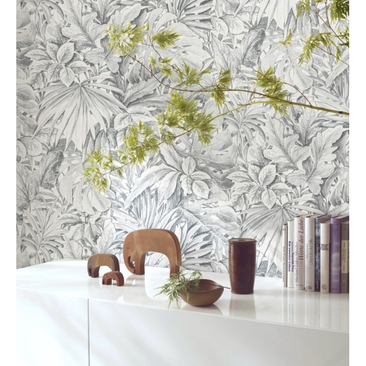 Papel pintado de plantas tropicales estilo tropical vintage - Soho Foliage 685238