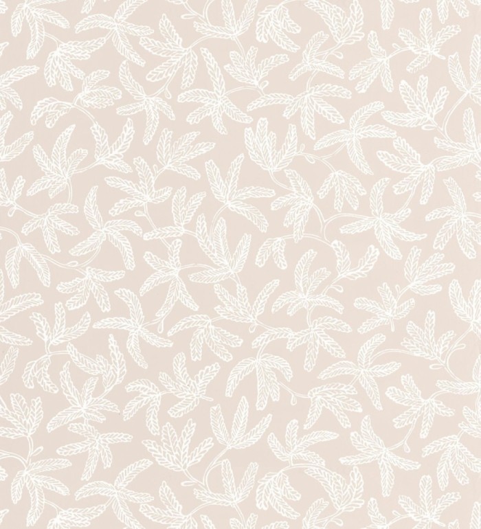Papel pintado hojas estilo nórdico beige - Nordic Country 126790