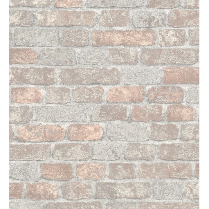 Papel pintado muro de ladrillos en relieve y tacto arenoso - Salem Brick 685249